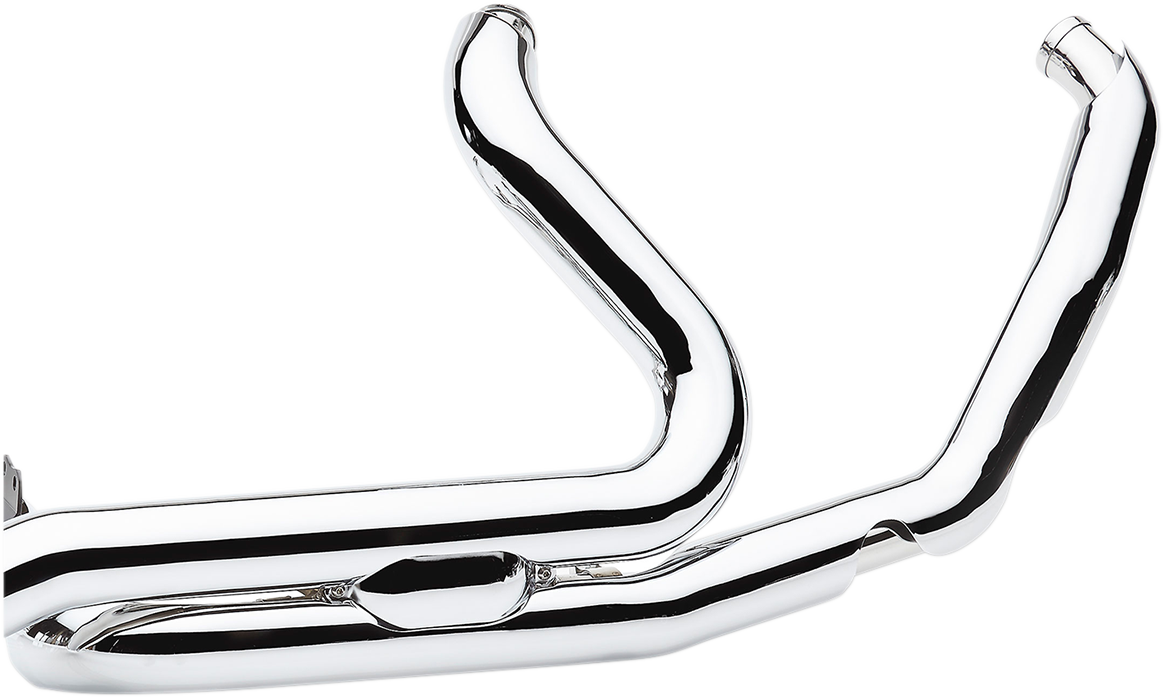 Dual Bungs Pro Chamber Headpipe - Chrome