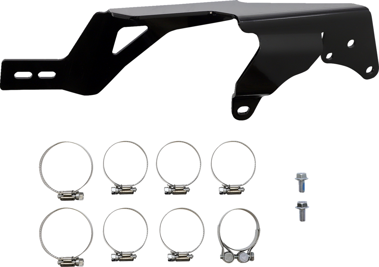 Speedster Swept Short Exhaust - Chrome - '14-'20 XL