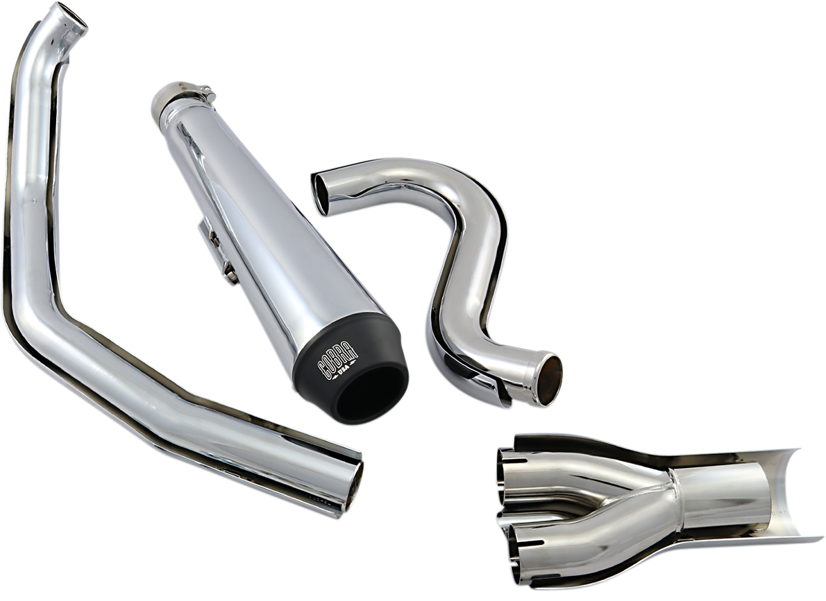 El Diablo Exhaust - Chrome - '88-'06 Softail