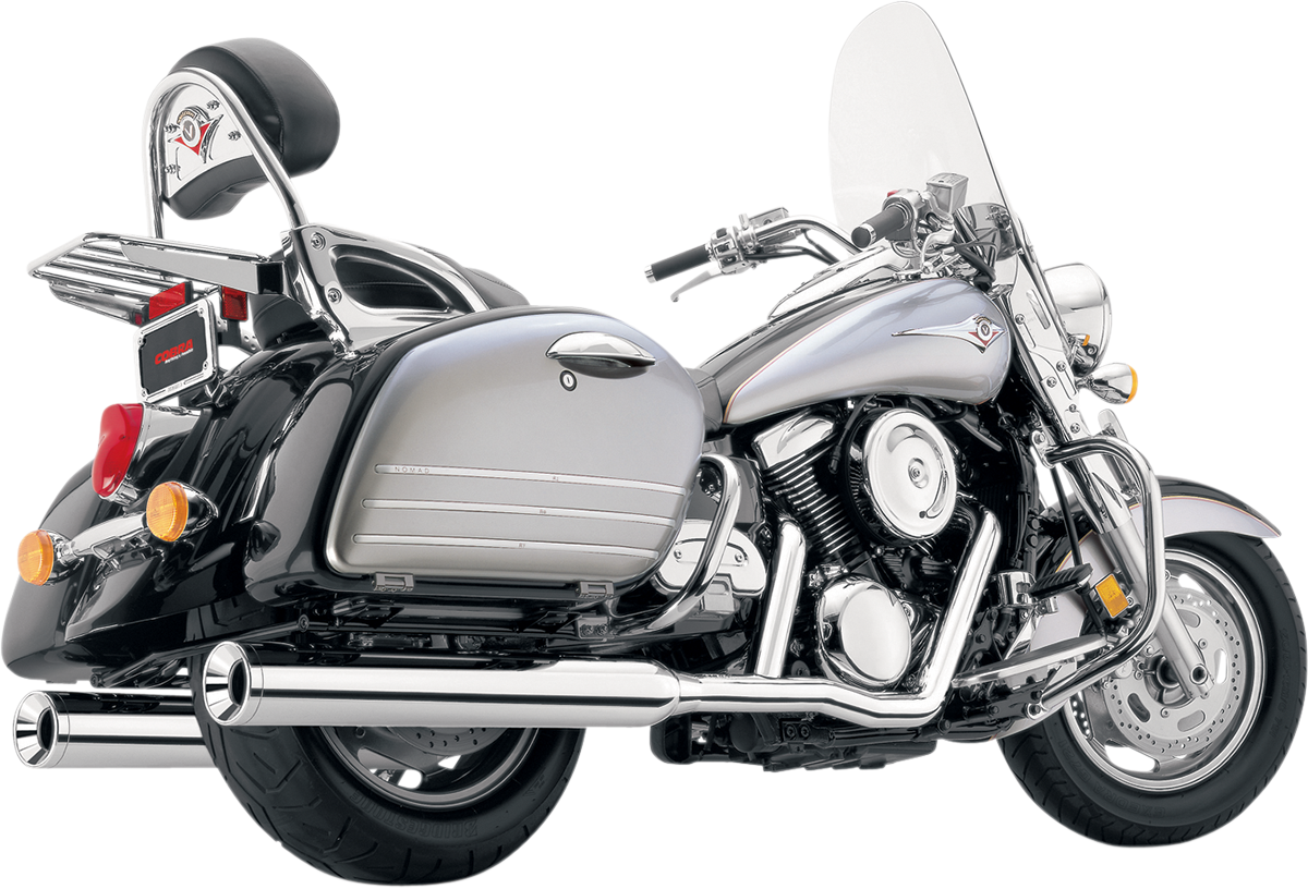 True Dual Exhaust - Straight Cut - Nomad 1500/1600