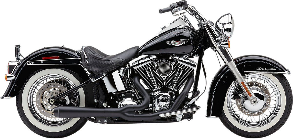 El Diablo Exhaust - Black - '12-'17 Softail