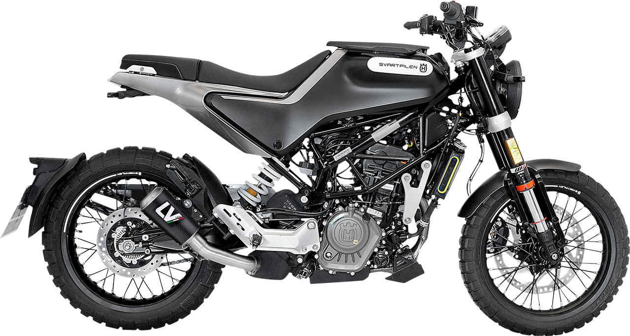 LV-10 Slip-On Muffler - Carbon Fiber - 1811-4135