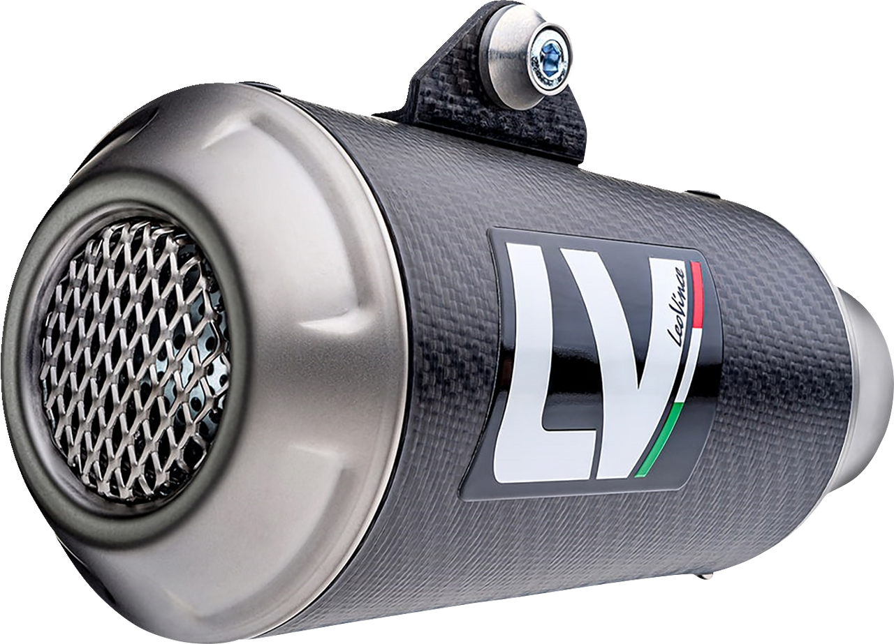 LV-10 Slip-On Muffler - Carbon Fiber - 1811-4135