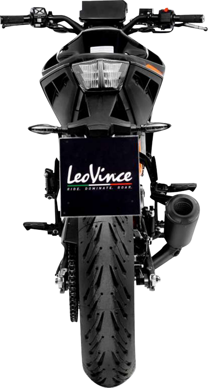 LV-10 Slip-On Muffler - Full Black - 1811-4290