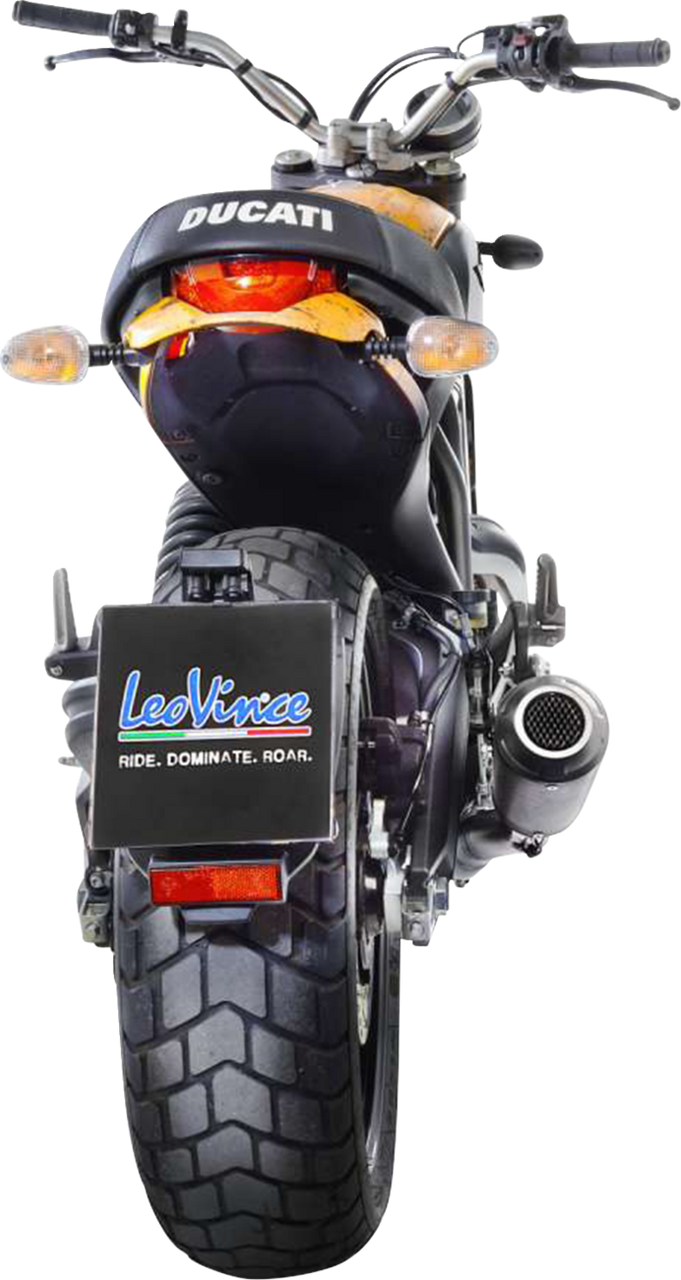 Stainless Steel LV-10 Muffler for Scrambler