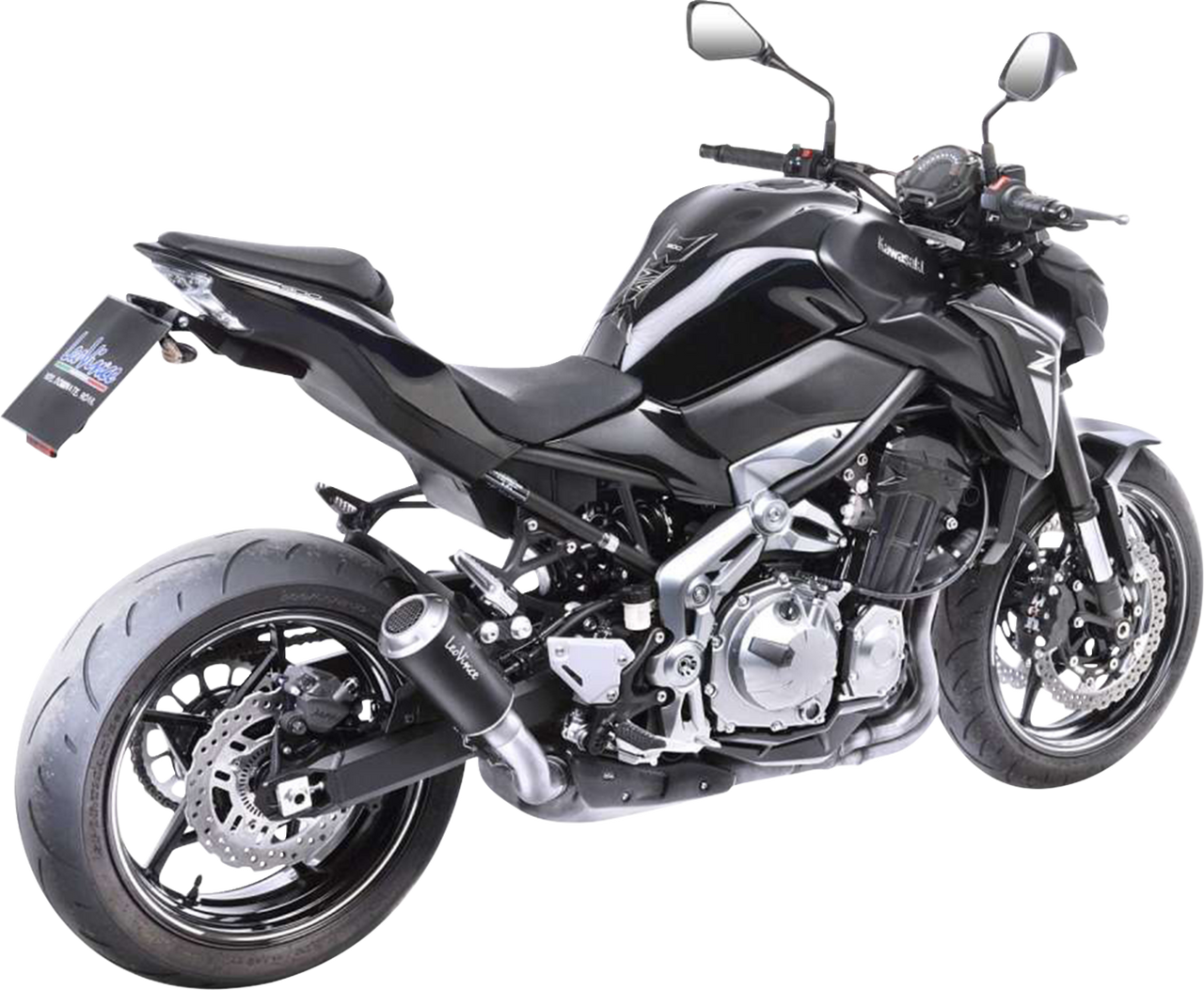 Black LV-10 Muffler for Z900