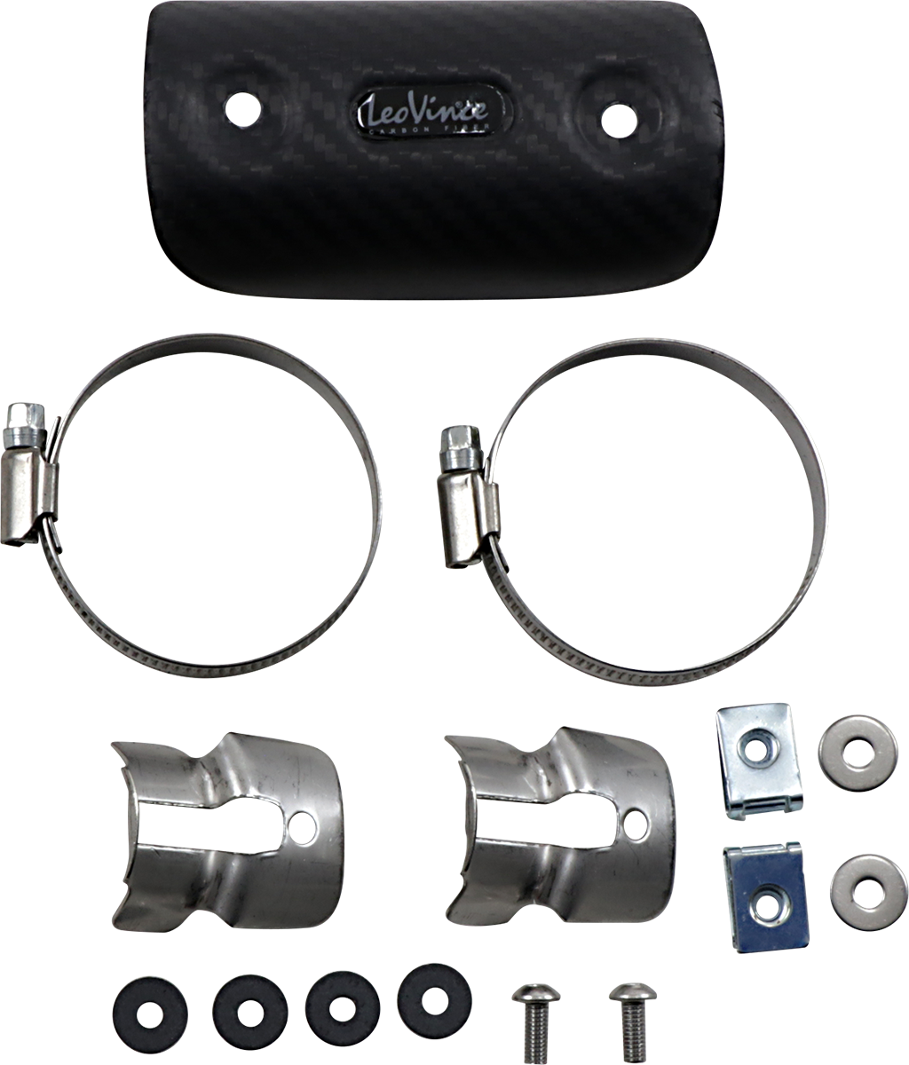 Universal Clamp-On Heat Shield - Small