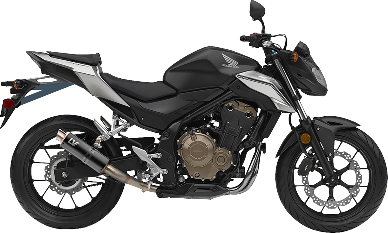 GP Corsa Slip-On Muffler - Black Edition - CB/CBR 500