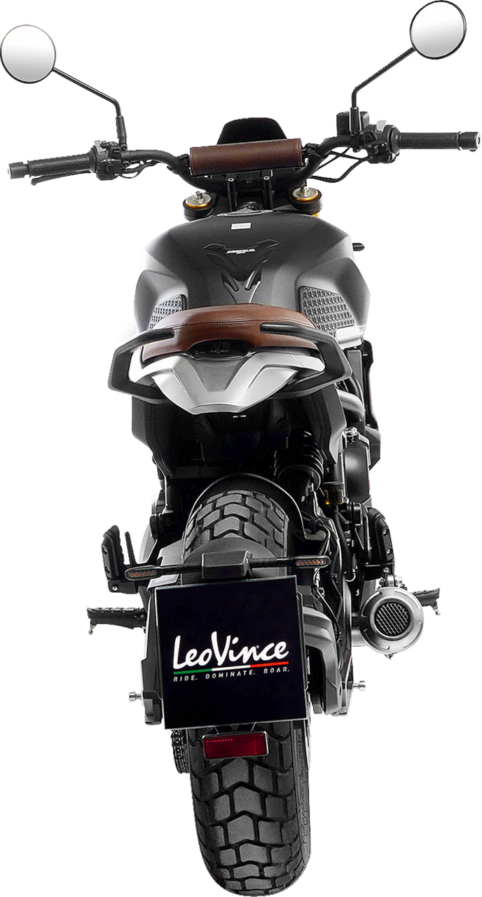 LV-10 Slip-On Muffler - Black Stainless Steel - 1811-4691