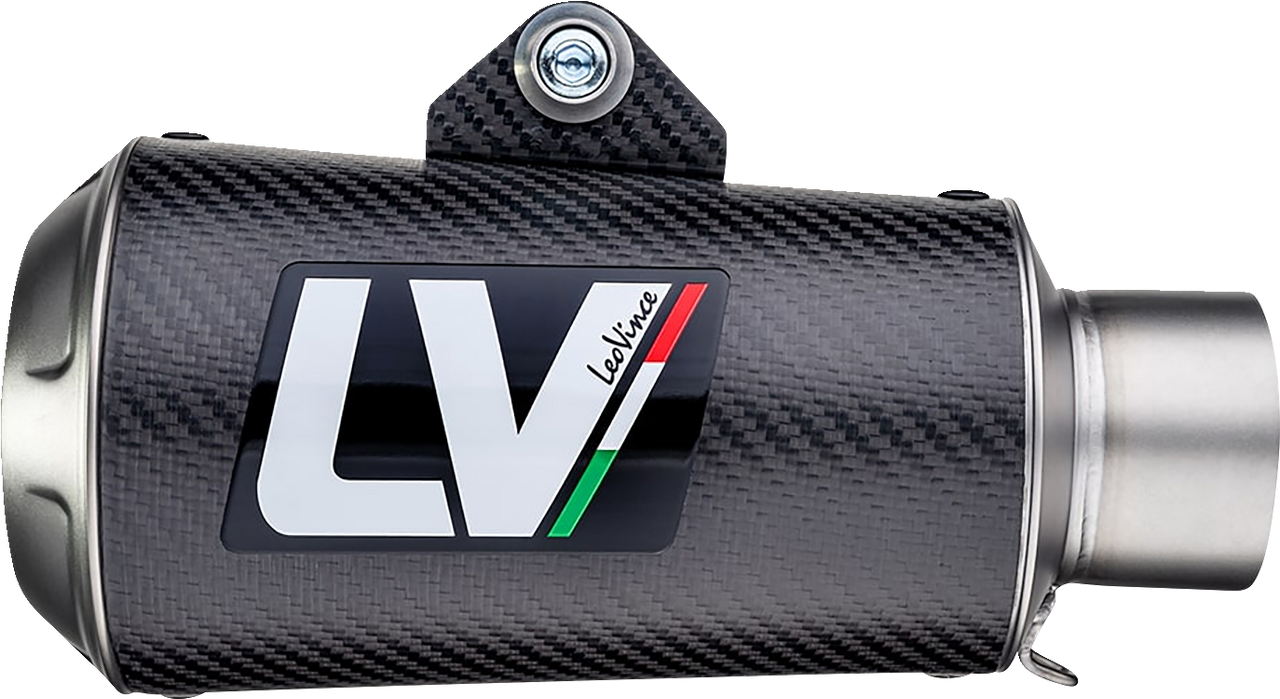LV-10 Slip-On Muffler - Carbon Fiber - 1811-4352