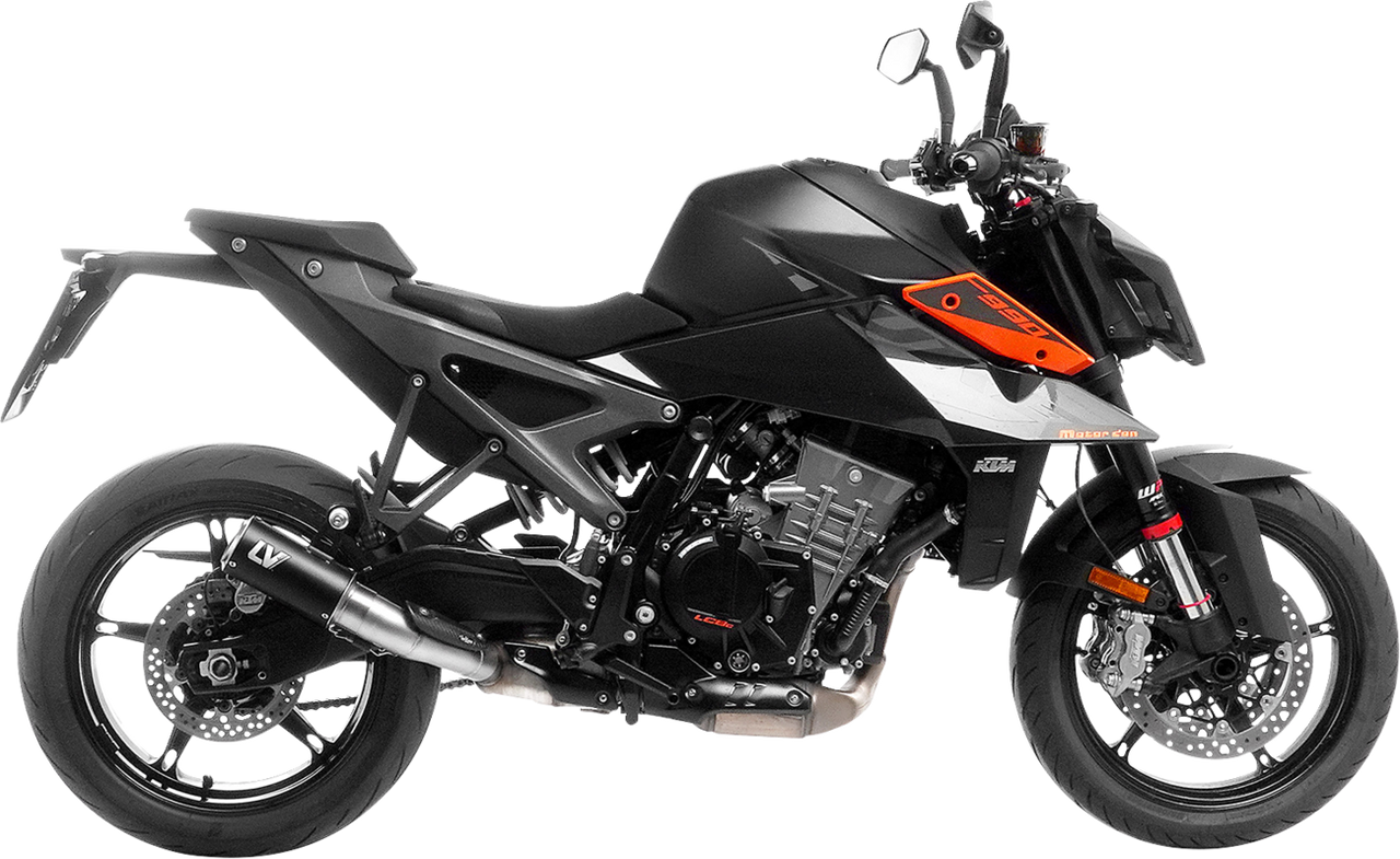 LV Corsa S Black Edition Slip-On Muffler - KTM 990 Duke