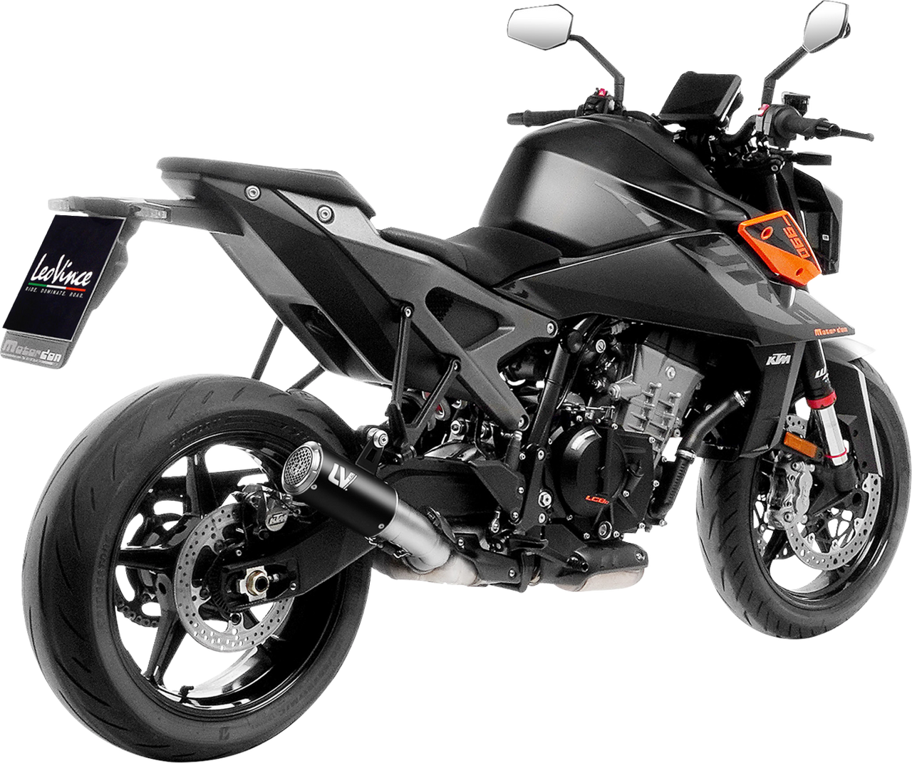 LV Corsa S Black Edition Slip-On Muffler - KTM 990 Duke