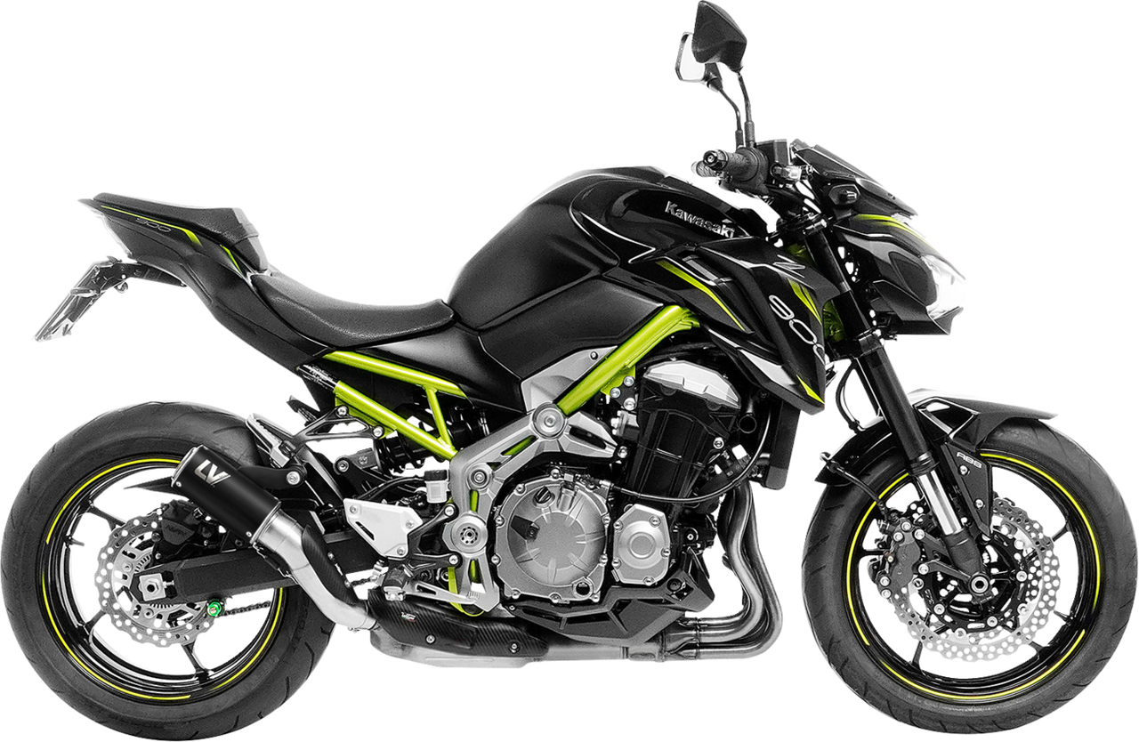 LV Corsa S Black Edition Slip-On Muffler - Kawasaki Z 900