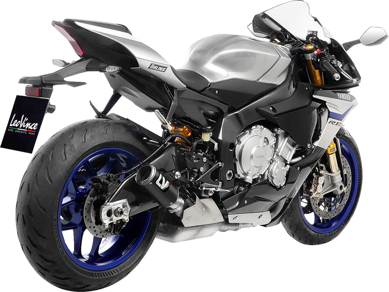 LV Corsa Slip-On Muffler - Carbon Fiber