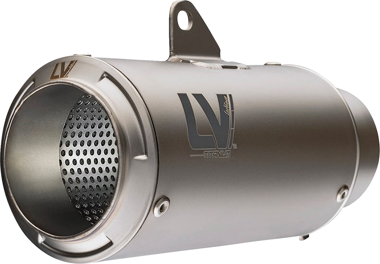 LV Corsa Slip-On Muffler - Titanium - 1811-4501