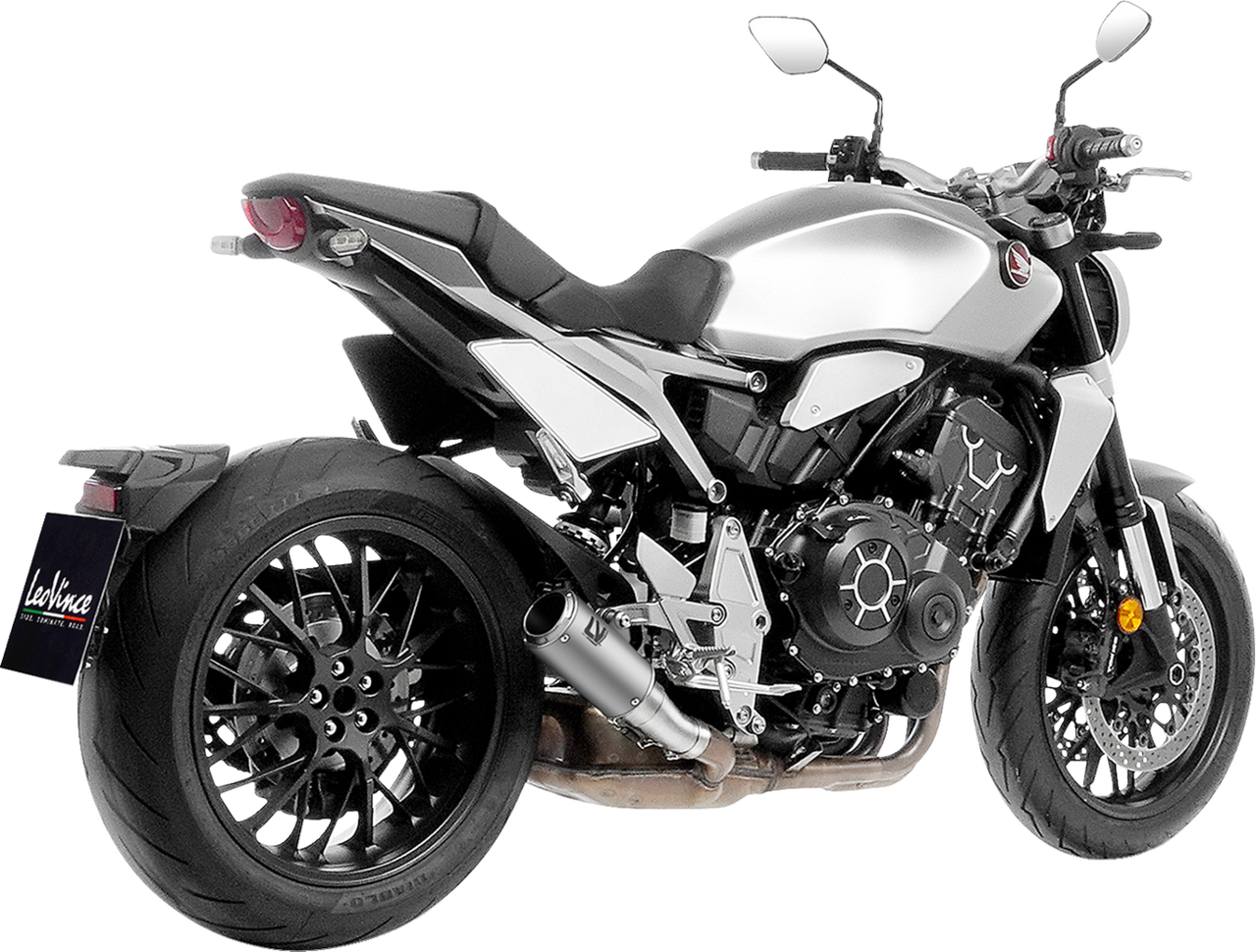 LV Corsa Slip-On Muffler - Titanium - Honda CB 1000 R