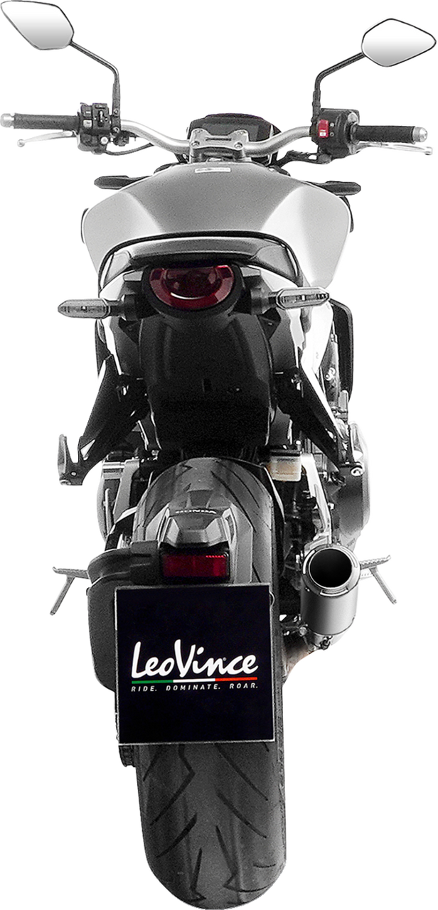 LV Corsa Slip-On Muffler - Titanium - Honda CB 1000 R