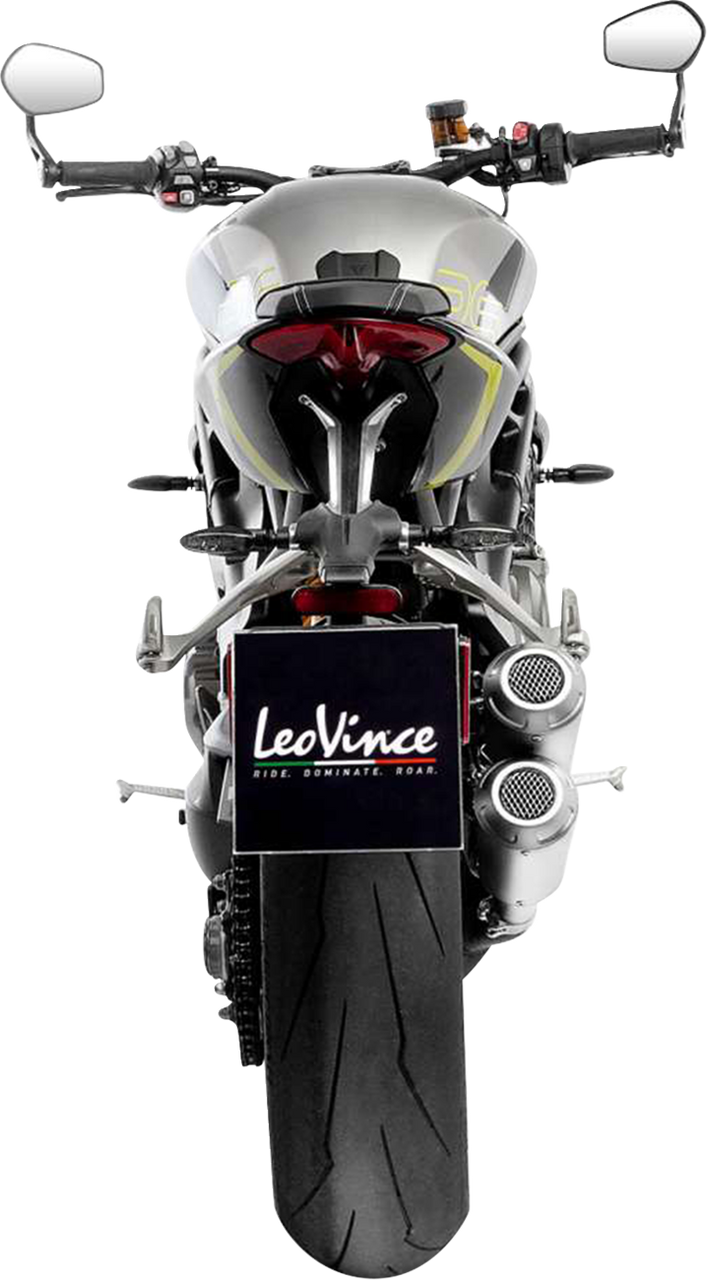 LV-10 Slip-On Muffler - Triumph Speed Triple 1200 RR/RS/RX/SS