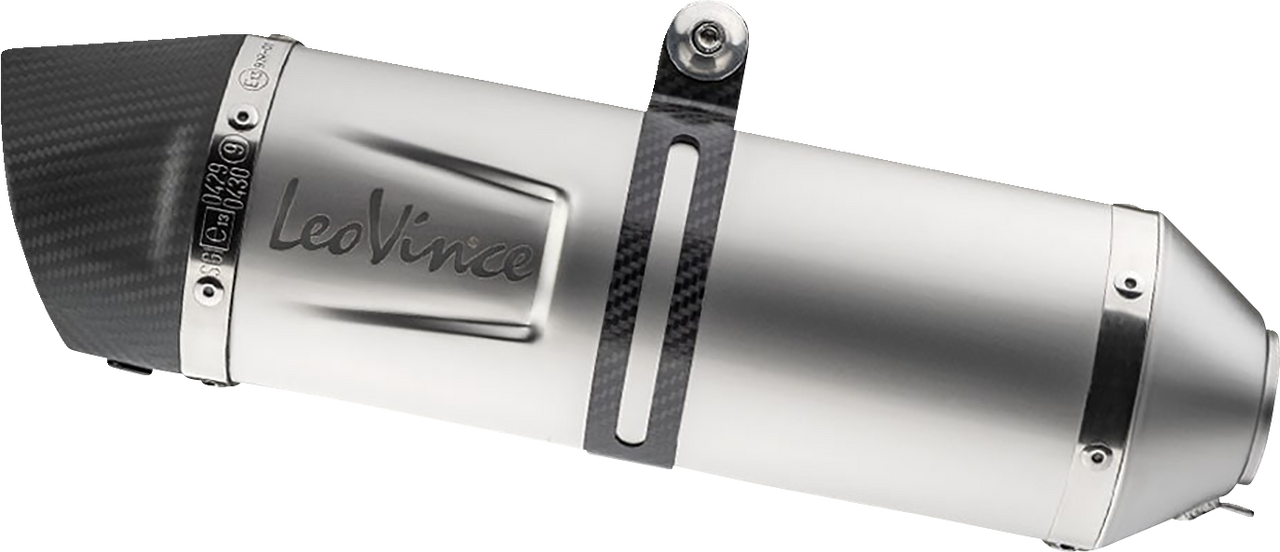 LV One Evo Slip-On Muffler - Stainless Steel - 1811-4342