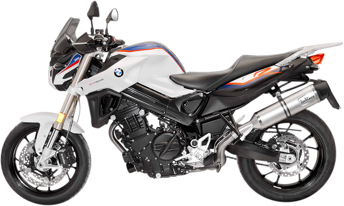 LV One EVO Slip-On Muffler - BMW 800 - Stainless Steel