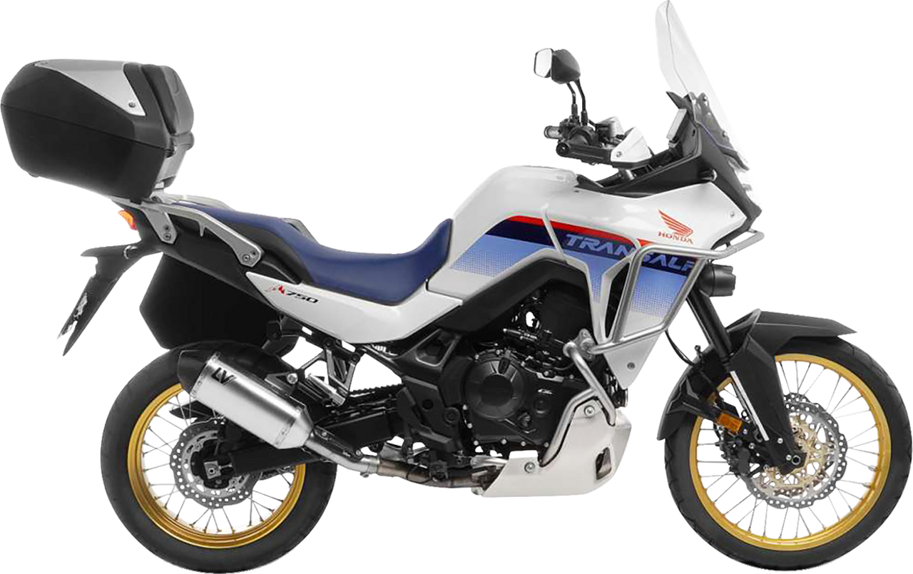 LV-14 Slip-On Muffler - Stainless Steel - XL 750 Transalp