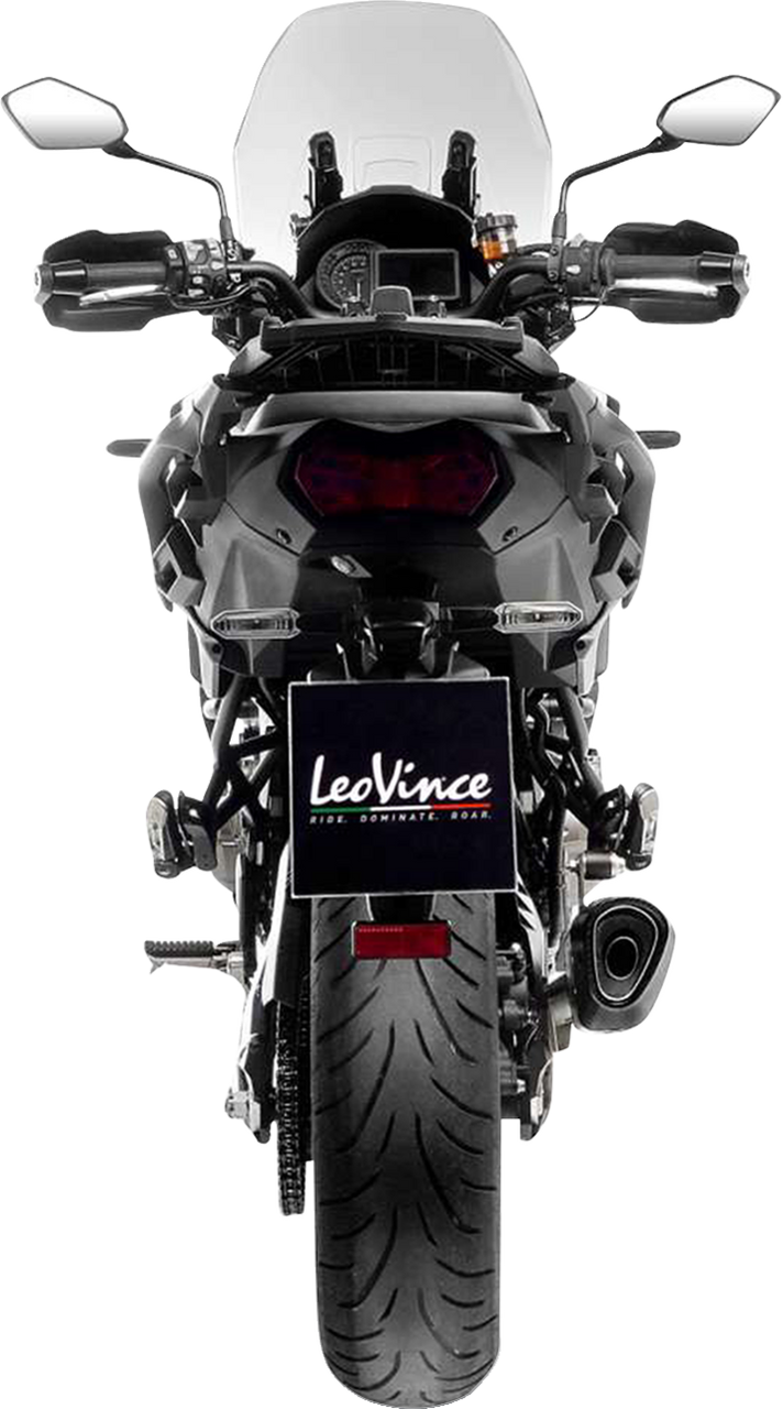 LV-14 R Slip-On Muffler - Stainless Steel - Kawasaki Versys 1000