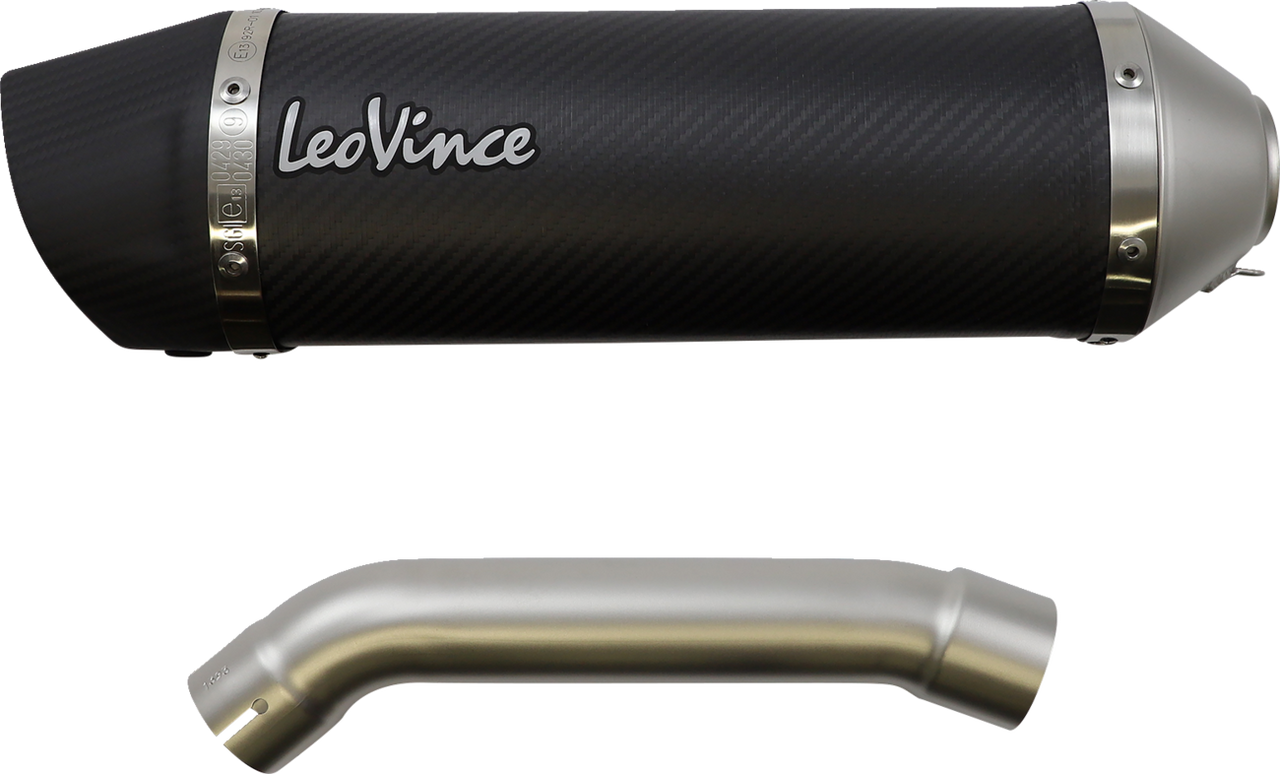 LV One EVO Slip-On Muffler - Carbon Fiber - 1811-4284