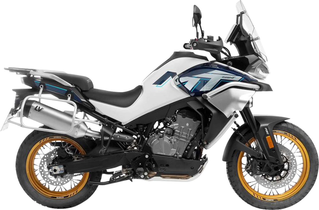 LV-14 Slip-On Muffler - Stainless Steel - KTM/CF MOTO 790/800/890/901