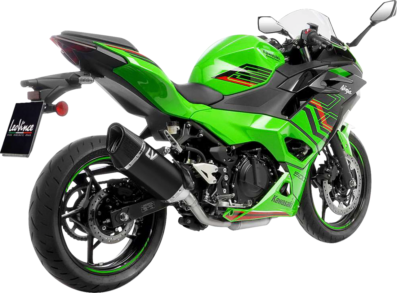 LV-14 R Slip-On Muffler - Black Edition - Z/Ninja 400/500