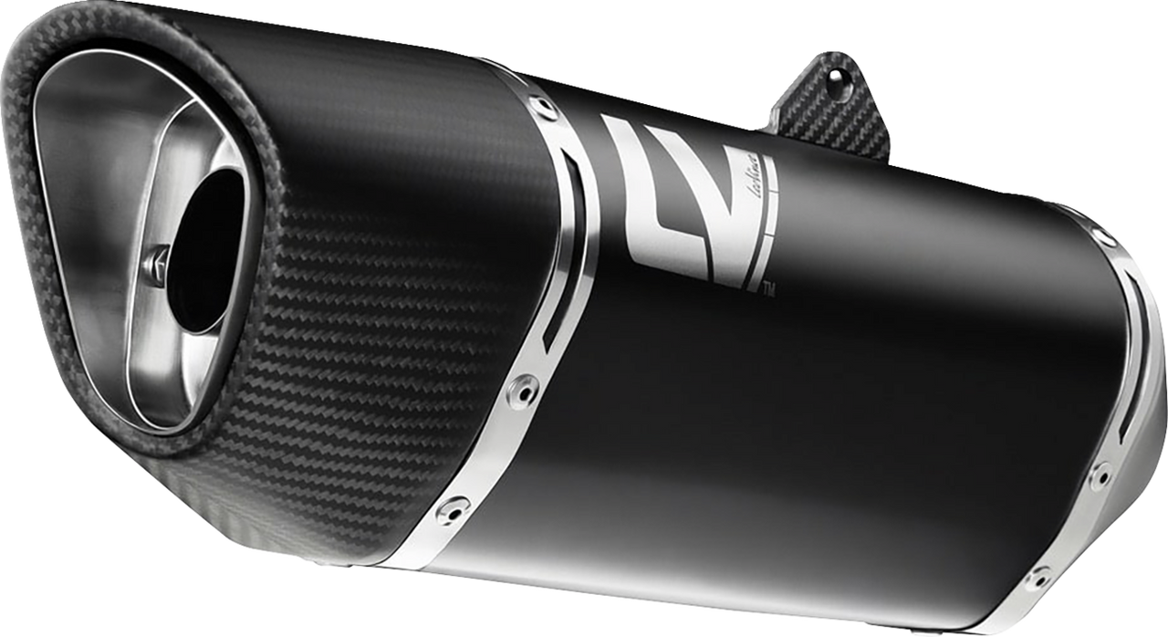 LV-14 R Slip-On Muffler - Black Edition - Z/Ninja 400/500