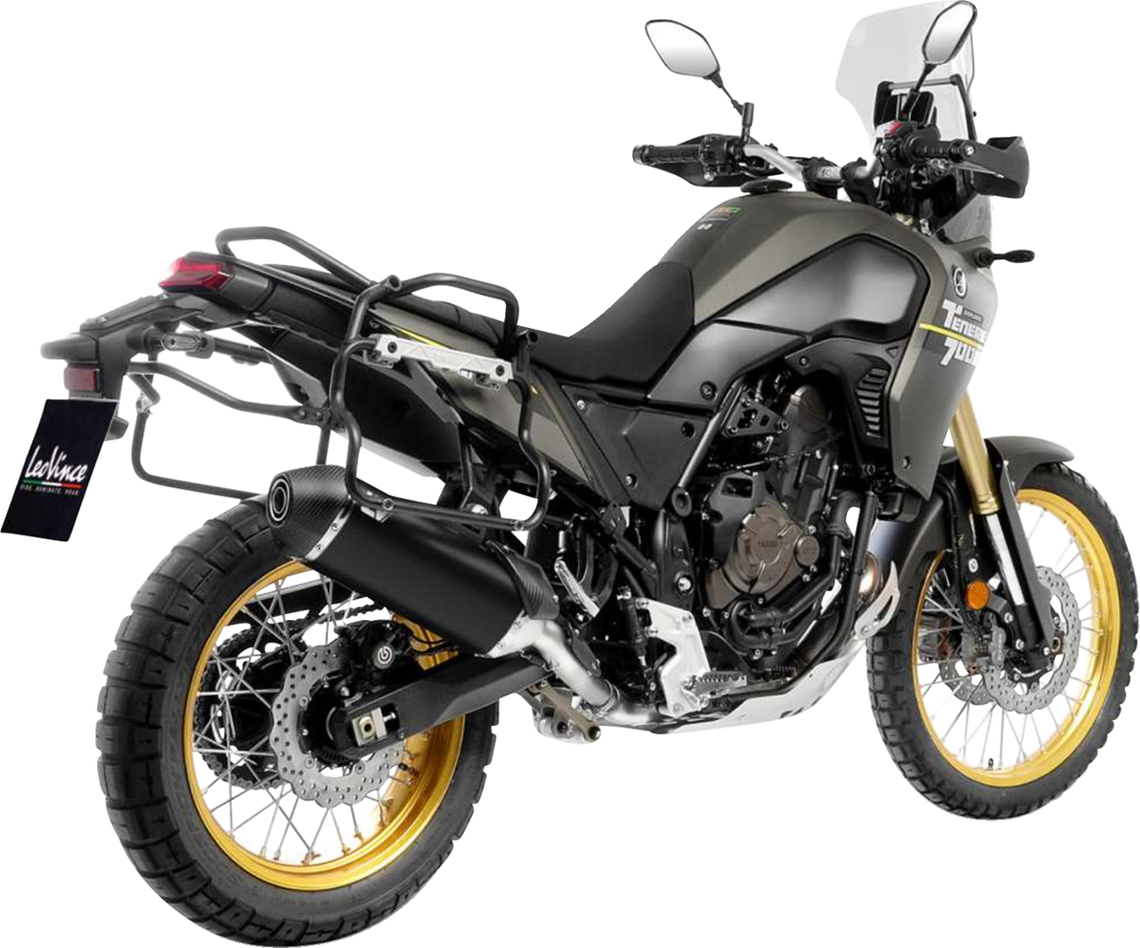 LV-14 Slip-On Muffler - Black Edition - Tenere 700