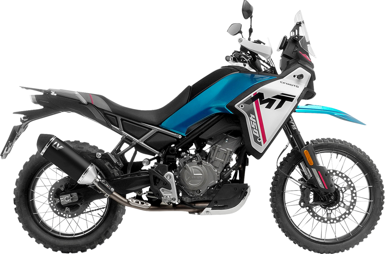 LV-14 Black Edition Slip-On Muffler - CFMOTO 450 MT