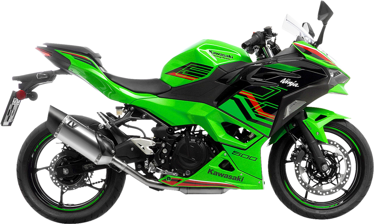 LV-14 Slip-On Muffler - Titanium - Yamaha Tenere 700