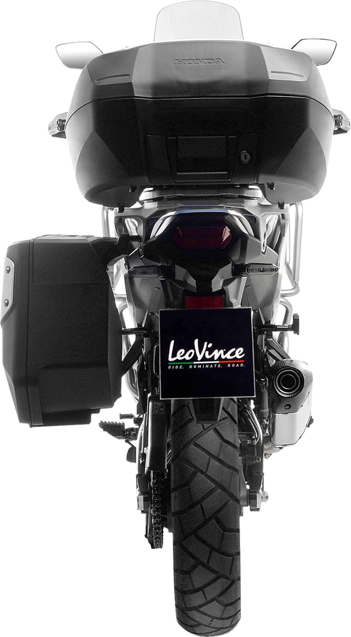 LV-14 Slip-On Muffler - Titanium - Honda XL 750 Transalp