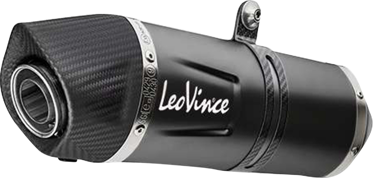 LV One EVO Slip-On Muffler - Black - 1811-4295