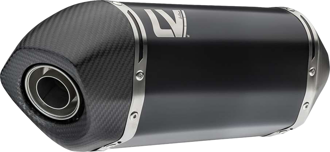 LV-14 Slip-On Muffler - Black - KTM/CF MOTO 790/800/890/901