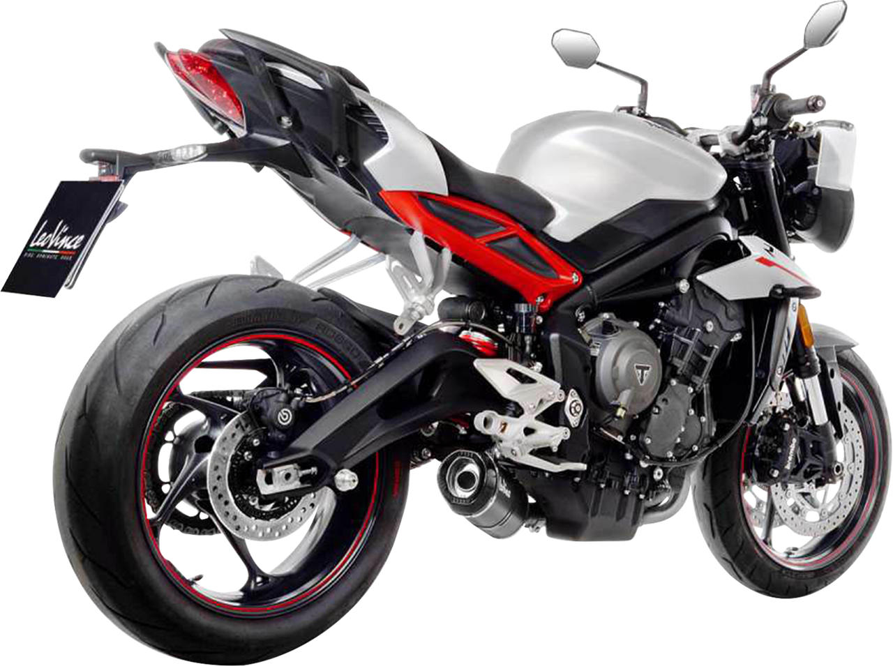 LV One Evo Muffler - Carbon Fiber - Street Triple 765