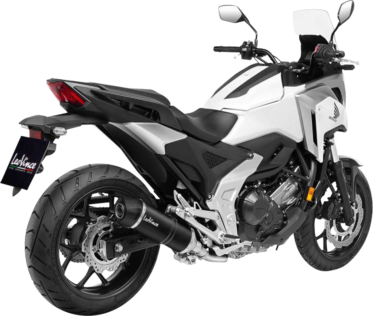 LV One EVO Slip-On Muffler - Black Carbon Fiber