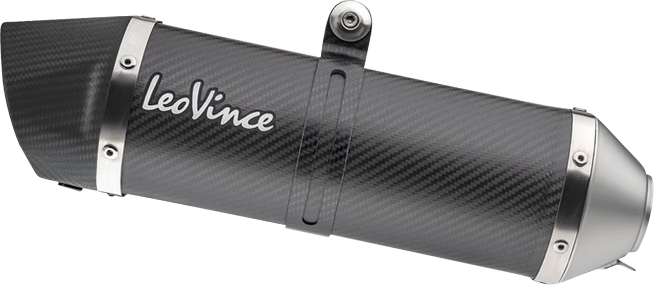 LV One Evo Slip-On Muffler - Carbon Fiber - 1811-3829