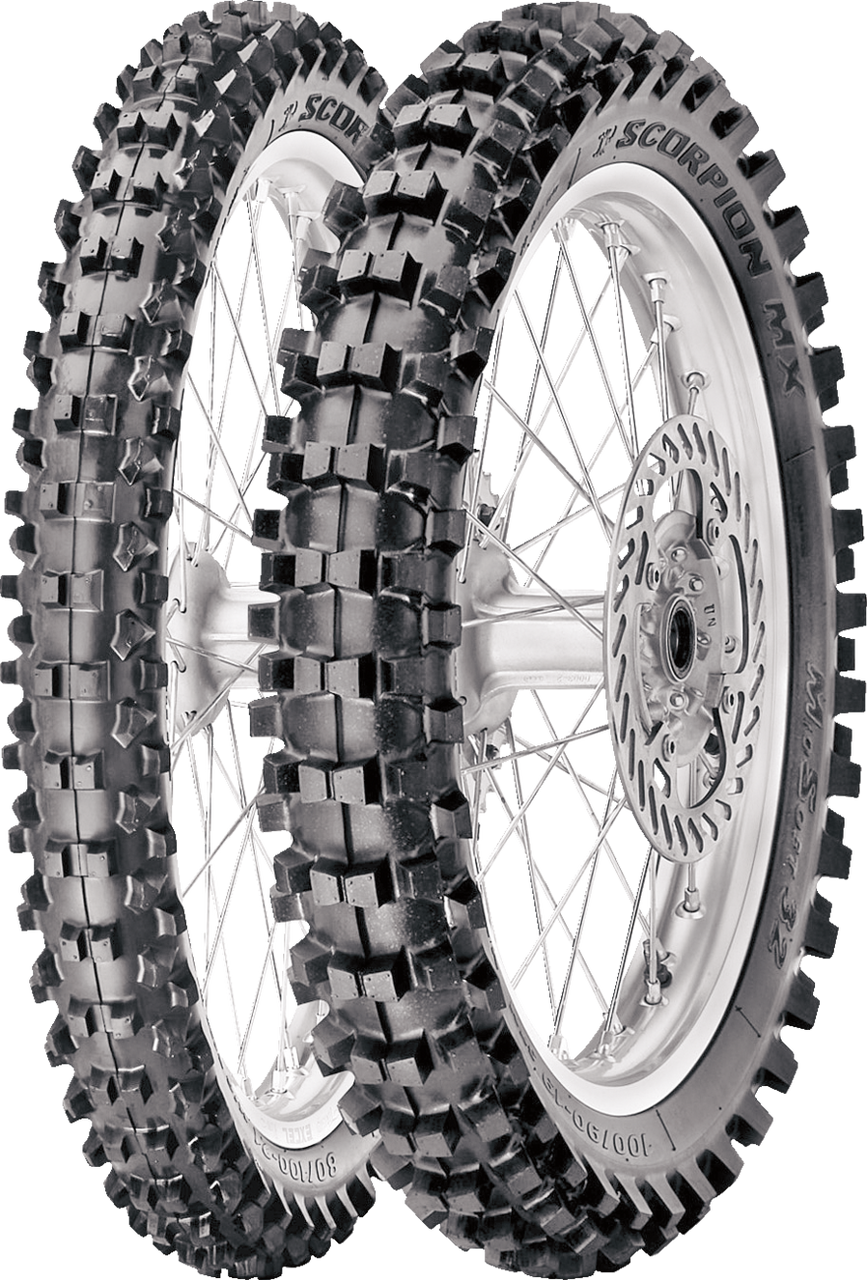 Tire - Scorpion™ MX32 Mid Soft - Rear - 2.75-10 - 37J | Pirelli