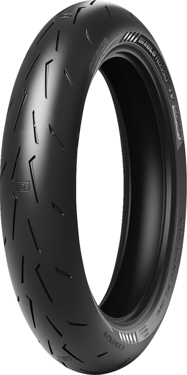 Tire - Diablo Rosso™ IV Corsa - Front - 120/70ZR17 - (58W) | Pirelli