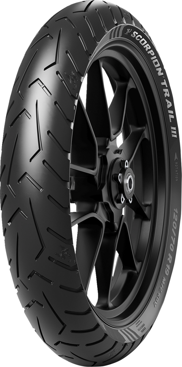 Tire - Scorpion™ Trail III - Front - 120/70ZR19 - 60W | Pirelli