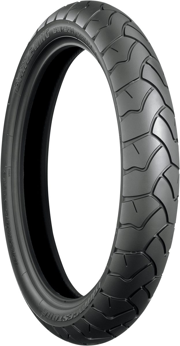 Tire - Battle Wing BW501-E - Front - 110/80R19 - 59V | Bridgestone