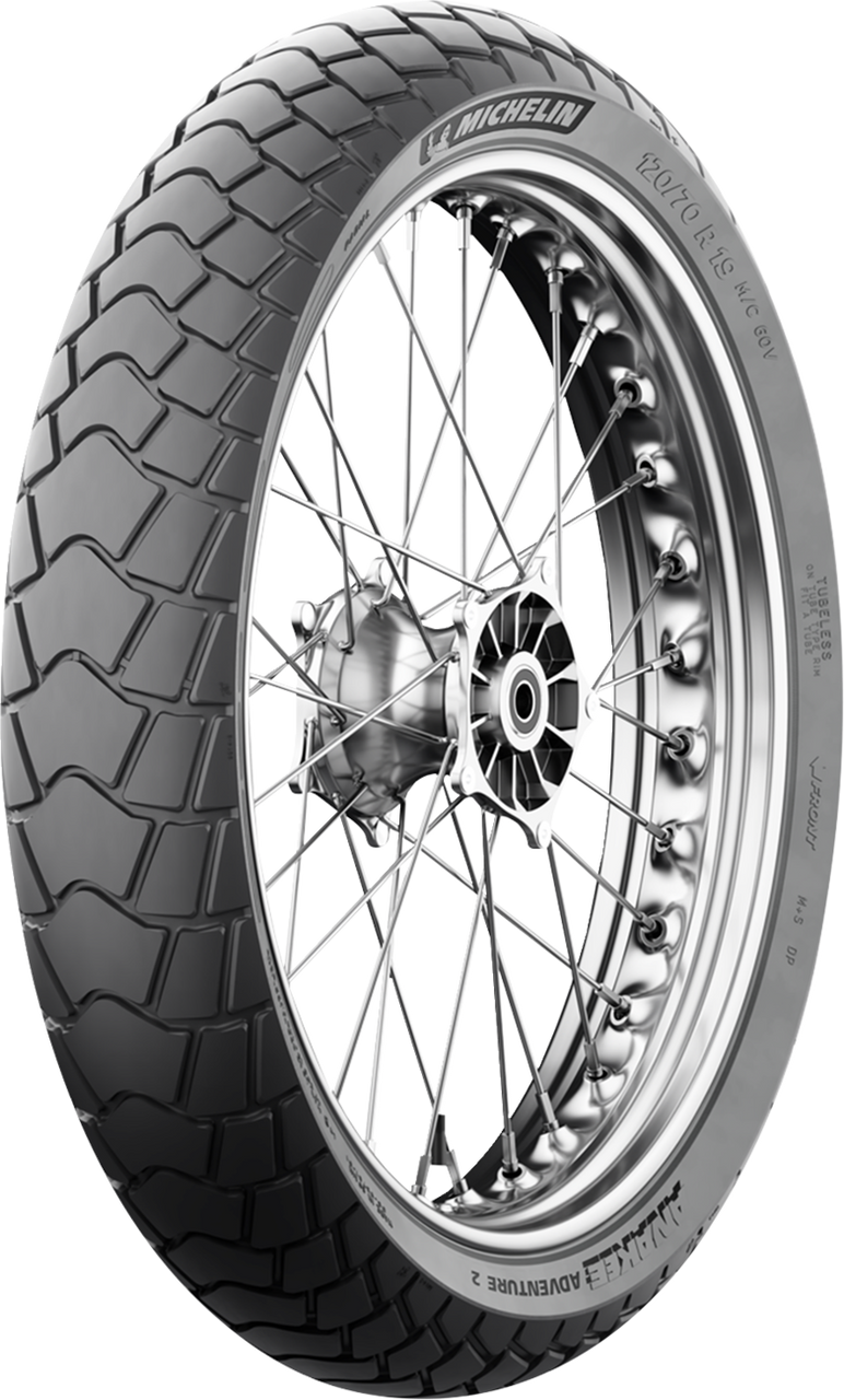 Tire - Anakee Adventure 2 - Front - 110/80R18 - 58V | Michelin