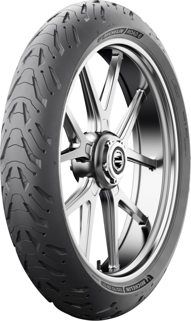 Tire - Road 6 - Front - 110/70ZR17 - 54W | Michelin