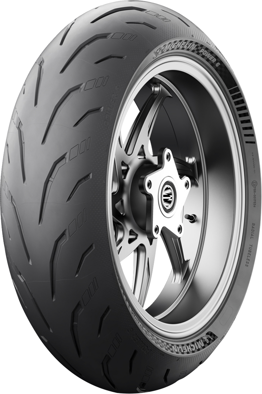 Tire - Power 6 - Rear - 200/55ZR17 - (78W) | Michelin