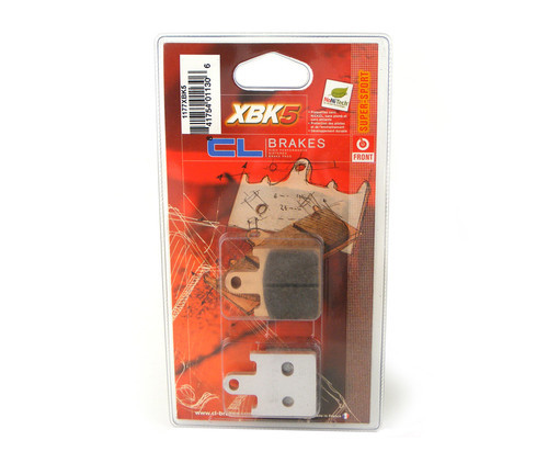<ul>
<li>Track type performance at street temperatures</li>
<li>Sintered metal compound provides constant braking</li>
<li>Excellent grip in dry or wet conditions</li>
<li>No fading, excellent response</li>
<li>Long lasting pad life, little wear on rotors</li>
<li><em>Order 2 packages for a complete set</em></li>
</ul>
<div class="moretab" data-title="Product Details">
<p><strong>XBK5 - Road/Supersport Brake Pads</strong></p>
<p>Whether you are riding the Iron Butt Rally, road racing or cruising your favorite road, the brake system is the most important part of your motorcycle. Why not use the best? Carbone Lorraine brake pads deliver consistent performance with a bike loaded with cargo or carrying a passenger. All of these characteristics are fulfilled by Carbone Lorraine brake pads. This pad guarantees excellent performance in either wet or dry conditions. Carbone Lorraine has been the choice of European champions for many years. In the year 2000, all World Endurance Championships titles were won with Carbone Lorraine brake pads.</p>
</div>