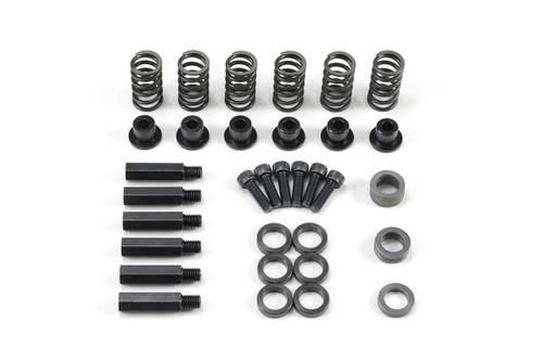 <p>Take your clutch performance to the next level with Brock&rsquo;s Heavy Duty Clutch Spring Kit. Built from valve-spring quality material, each spring is shot-peened and stress-relieved to withstand the extreme heat and abuse of high-horsepower, drag-style launches. Guaranteed for millions of trouble-free, sag-free cycles, these springs deliver the consistency and durability your late-model BMW demands.</p>
<p>Engineered with adjustability in mind, this kit includes spacers and shims to fine-tune spring pressure&mdash;helping you extend clutch life, improve ETs, and gain MPH. If you&rsquo;re serious about performance, this is the upgrade your clutch needs.</p>
<p><strong>FEATURES</strong></p>
<ul>
<li>Complete clutch upgrade kit &ndash; everything you need in one package</li>
<li>Stronger, more consistent launches &ndash; eliminates &ldquo;spongy&rdquo; lever feel</li>
<li>Longer clutch life and improved MPH under heavy use</li>
<li>Shot-peened, stress-relieved springs built to last millions of cycles</li>
<li>Shim-adjustable tops with spacers/shims for precise tuning</li>
<li>Includes support studs and cap screws for a secure install</li>
<li><a style="color: blue;" href="%%GLOBAL_ShopPathSSL%%/content/Instructions/S1000RR/992560.pdf" target="_blank">Click here to view Installation Instructions</a></li>
</ul>
<p><strong>FITMENT &ndash; IMPORTANT INFORMATION BEFORE ORDERING</strong></p>
<ul>
<li><a style="color: blue;" href="%%GLOBAL_ShopPathSSL%%/clutch-mod-kit-s1000rr-hp4-s1000r-s1000xr-270591/" target="_blank">Our Clutch Mod Kit is required for use with this product.</a></li>
</ul>
<p><strong>KIT INCLUDES</strong></p>
<ul>
<li>(6) Heavy Duty Clutch Springs</li>
<li>(6) Shimmable Spring Tops</li>
<li>(6) .180&Prime; Thick Hardened Spring Spacers</li>
<li>(6) .062&Prime; Steel Shims</li>
<li>(6) .047&Prime; Steel Shims</li>
<li>(6) .025&Prime; Steel Shims</li>
<li>(6) Clutch Spring Support Studs</li>
<li>(6) Socket Head Cap Screws</li>
</ul>