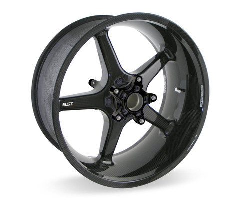 <ul> <li><span style="color: #666666; font-weight: bold;">SIZE :</span> 8" x 18"</li> <li><span style="color: #666666; font-weight: bold;">WEIGHT :</span> 12.65 lb. (5.80 kg) <br /> Add .60 lb. (0.27 kg) with Worldwide Bearings ceramic bearings<br /> Add .65 lb. (0.30 kg) with Worldwide Bearings steel bearings</li> <li><span style="color: #666666; font-weight: bold;">STATIC LOAD RATING :</span> 640 lb. (290 kg)<br /><a style="color: red;" href="http://blog.brocksperformance.com/bst-wheel-load-rating-information/" target="_blank"><strong>Click Here: Important Load Rating Safety Information</strong></a></li> <li><span style="color: #666666; font-weight: bold;">MATERIALS :</span> Carbon fiber and aluminum</li> <li><span style="color: #666666; font-weight: bold;">STYLE :</span> Straight, five-spoke configuration</li> <li><span style="color: #666666; font-weight: bold;">ANTI-SLIP COATING :</span> Standard</li> <li><span style="color: #666666; font-weight: bold;">VALVE STEMS :</span> BST Ultra-High-Speed (UHS) 90-degree, aluminum stems and caps</li> <li><span style="color: #666666; font-weight: bold;">APPROVALS :</span> DOT E and JWL for street and track use</li> <li><span style="color: #666666; font-weight: bold;">FITMENT :</span> Direct OEM replacement (see 'Fitment' tab for additional models)</li> <li><span style="color: #666666; font-weight: bold;">BRAKE ROTOR PCD :</span> 5 x 5.0&rdquo; (127mm)</li> <li><span style="color: #666666; font-weight: bold;">PULLEY BEARING :</span> Available in <a style="color: blue;" href="%%GLOBAL_ShopPathSSL%%/steel-bearing-st-5205-2rs-x-1-hd-9252/" target="_blank">Steel</a> and <a style="color: blue;" href="%%GLOBAL_ShopPathSSL%%/ceramic-bearing-cb-5205-2rs-x-1-hd-9252/" target="_blank">Ceramic</a> (sold separately)</li> <li><span style="color: #666666; font-weight: bold;">WARRANTY :</span> 2 Years</li> </ul> <p><a href="%%GLOBAL_ShopPathSSL%%/content/BST_Drawings/33005_8000_HD_Engineered_Drawings.pdf" target="_blank"><img src="https://cdn11.bigcommerce.com/s-415rnuyx4g/product_images/uploaded_images/images/HD_Engineering_Drawing_Th.jpg" alt="" width="415px" height="50px" align="left" /></a></p> <div class="moretab" data-title="Fitment"> <p><strong>Additional Model Fitment:</strong></p> <ul> <li>V-Rod - VRSCA (02-06)</li> <li>V-Rod - VRSCB (04-05)</li> <li>V-Rod - VRSCAW (2007)</li> <li>V-Rod CVO - VRSCSE (05-06)</li> <li>V-Rod Screamin' Eagle - VRXSE (06-07)</li> <li>V-Rod Screamin' Eagle Tribute - VRSCX (2007)</li> <li>Night Rod - VRSCD (06-07)</li> <li>Night Rod Special - VRSCDX (2007)</li> <li>Street Rod - VRSCR (06-07)</li> </ul> <p><strong>Note:</strong> V-Rod models equipped with OEM laced wheels may require the purchase of brake rotors. See Brake Rotor pitch circle diameter (PCD) for details.</p> </div> <div class="moretab" data-title="Product Details"> <p><iframe src="https://store-415rnuyx4g.mybigcommerce.com/content/Descriptions/BST_Wheels_Product_Details_Tab.html" width="575" height="500" frameborder="0"></iframe></p> </div> <div class="moretab" data-title="Technical"> <p><iframe src="https://store-415rnuyx4g.mybigcommerce.com/content/Descriptions/BST_Wheels_Technical_Tab.html" width="575" height="500" frameborder="0"></iframe></p> </div>