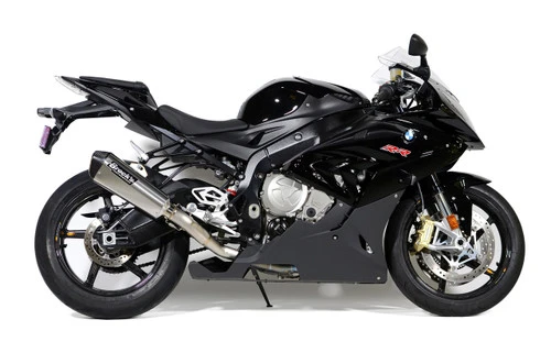 <ul> <li>Full titanium construction with carbon fiber tip</li> <li>Aftermarket performance, well mannered sound</li> <li>Designed to meet SAE J2825 sound specifications</li> <li>Visually the same as the standard CT Series&trade;</li> <li>World class craftsmanship, fit, and finish</li> <li>Lightweight systems weigh as little as 8 1/4 lbs.</li> <li>Two 12mm O2 bungs pre-installed on headers &amp; one 18mm for wideband O2 sensor</li> <li>Installation hardware and instructions included</li> <li>Includes (Emissions/PAIR) block off cap and instructions for decel-pop reduction</li> <li>Includes Brock&rsquo;s lifetime direct support package <em>at no additional charge</em></li> <li>Select from increased drivability/fuel mileage (pump gas) or race-proven (race fuel) track maps via our <a style="color: blue;" href="https://blog.brocksperformance.com/category/map-support/" target="_blank">map support program</a> <em>at no additional charge</em></li> <li><a style="color: blue;" href="%%GLOBAL_ShopPathSSL%%/product_images/uploaded_images/Logo_Plates_Article_Page_Display.jpg" target="_blank">Click here to view logo plate color options</a></li> <li><a style="color: blue;" href="%%GLOBAL_ShopPathSSL%%/content/Instructions/S1000RR/994445.pdf" target="_blank">Click here to view Installation Instructions</a></li> <li><a style="color: blue;" href="%%GLOBAL_ShopPathSSL%%/content/Instructions/S1000RR/994471.pdf" target="_blank">Click here for PAIR block-off instructions</a></li> </ul> <p><strong><a href="http://blog.brocksperformance.com/bmw-s1000rr-10-16-information-page/" target="_blank">Click here for more information on this model and to view other products available</a></strong></p> <div class="moretab" data-title="Product Details"> <p><strong>Brock&rsquo;s &lsquo;best of the best&rsquo; under fairing exhaust system</strong></p> <p>The Brock&rsquo;s Performance CT Series&trade; full titanium exhaust system is a direct result of incalculable hours of engineering/design work combined with real world performance testing. The entire exhaust system weighs as little as 8 1/4 lbs. and offers the highest power readings out of any of our under fairing (non-sidewinder) exhaust systems. The CT Series&trade; not only provides superb cornering clearance, but if you are a weekend drag racer, the system also provides unmatched ground clearance. If world class craftsmanship and quality as well as welds that look like &lsquo;art&rsquo; are high on your list, then the Brock&rsquo;s Performance CT Series&trade; full titanium exhaust system is for you.</p> </div> <div class="moretab" data-title="Technical"> <p><strong>Dyno Chart:</strong> Click image to enlarge</p> <p><em>SAE Scale</em></p> <p><a href="%%GLOBAL_ShopPathSSL%%/product_images/uploaded_images/S1000RR_CT_Single_Pump_SAE_Zoom.jpg" target="_blank"><img src="https://cdn7.bigcommerce.com/s-415rnuyx4g/product_images/uploaded_images/images/S1000RR_CT_Single_Pump_SAE_Th.jpg" alt="" /></a></p> <p><strong>Dyno Chart:</strong> Click image to enlarge</p> <p><em>STD Scale</em></p> <p><a href="%%GLOBAL_ShopPathSSL%%/product_images/uploaded_images/S1000RR_CT_Single_Pump_STD_Zoom.jpg" target="_blank"><img src="https://cdn7.bigcommerce.com/s-415rnuyx4g/product_images/uploaded_images/images/S1000RR_CT_Single_Pump_STD_Th.jpg" alt="" /></a></p> <hr width="420px" /> <p><strong>CT Series&trade; QuietKore System</strong></p> <p>The CT Series&trade; QuietKore exhaust systems are a great option for those interested in aftermarket performance advantages without overly aggressive sound. Designed to meet SAE J2825 sound specifications.</p> <p><a style="color: blue;" href="http://blog.brocksperformance.com/sae-j2825-measurement-of-exhaust-sound-pressure-levels-of-stationary-on-highway-motorcycles/" target="_blank">Click here to read more about the SAE J2825 specification</a></p> <p><strong>*QuietKore vs. Standard CT Series&trade;</strong></p> <p>Test System: CT Series Dual&trade;</p> <p>Test Bike: ZX-14R (2012)</p> <p>Standard CT Series&trade;:</p> <ul> <li>Idle: 90db</li> <li>5000 RPM: 105db</li> </ul> <p>CT Series&trade; QuietKore:</p> <ul> <li>Idle: 88db</li> <li>5000 RPM: 100db</li> </ul> <p><strong>Testing results showed less than 1 HP loss with QuietKore</strong></p> <p>*Test results may vary depending on testing conditions &amp; make/model of your motorcycle.</p> <p><strong>Note:</strong> The muffler will require a short break-in period to properly activate the resin used in the silencer. Allow the bike to heat up during idle to begin this process. At 130 degrees Celsius the wool used will expand, there will be a noticeable odor as well as smoke. When the smoke goes away the muffler is ready to go.</p> </div>